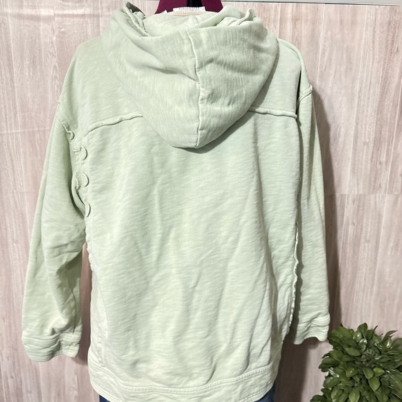 Cabela's Sage Green Zip-Up Sweatshirt Jacket Hoodie - Picture 3 of 10